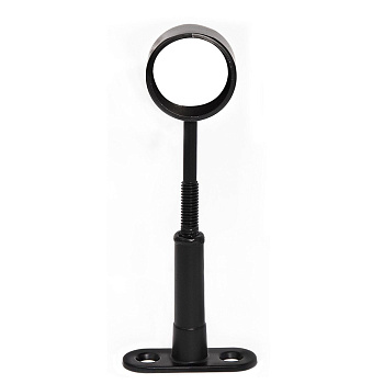 Держатель для трубы регулируемый проходной d25 мм Palladium JF-72 черный