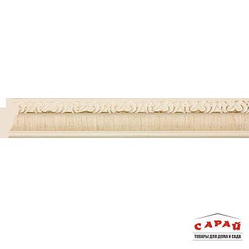 Багет интерьерный 1М3-6 (40) Дуб беленый
