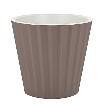 Горшок цветочный InGreen Sand Французский платан 19 см 3,3 л c дренажной вставкой