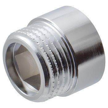 Удлинитель латунь хром 1/2" 10 мм ВР/НР