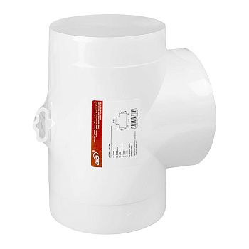 Тройник Т-образный пластик D150