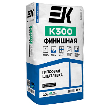 Шпатлевка гипсовая EK К300 20 кг