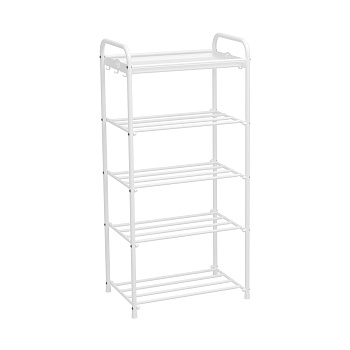 Полка для обуви Альфа 15 450х950х300 мм металл Белый