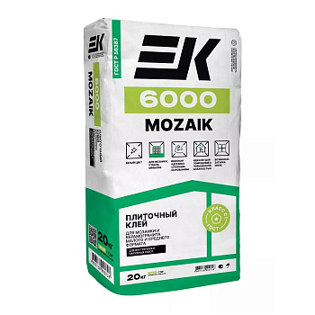Клей для мозаики ЕК 6000 Mozaik 20 кг
