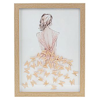 Картина-постер Фея 30х40х2 см