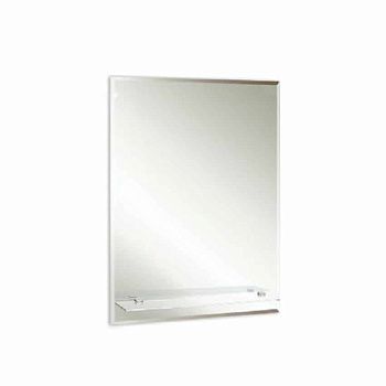 Зеркало Loranto Квадро 550х685 мм с полкой