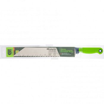 Нож для теплоизоляционных панелей 340х475 мм прорезиненная ручка Сибртех