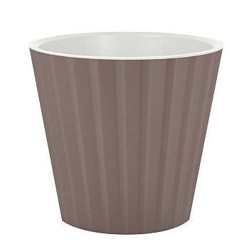 Горшок цветочный InGreen Sand Французский платан 16 см 2 л c дренажной вставкой