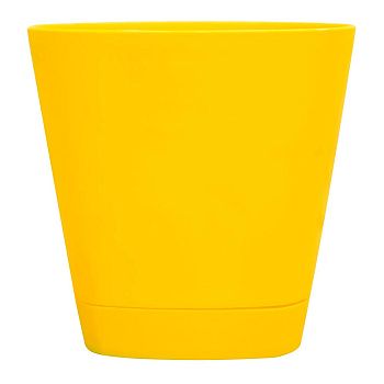 Горшок цветочный с подставкой Amsterdam спелая груша 17 см 2,5 л