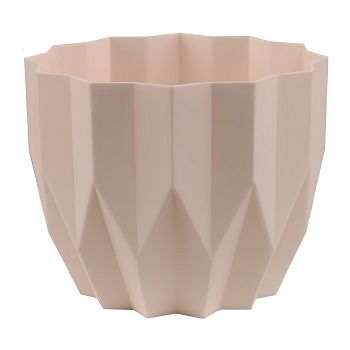 Кашпо Геометрия пудровый 3 л