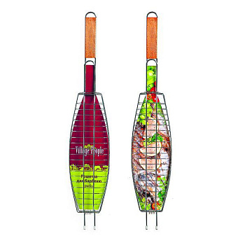 Решетка-гриль 65х13х3 см Золотая рыбка