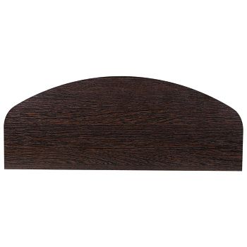 Полка настенная ПФ-60 600х250/160х16 мм ЛДСП Венге