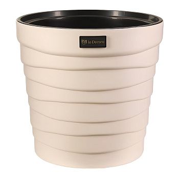 Кашпо Бархан кремовый 12 л