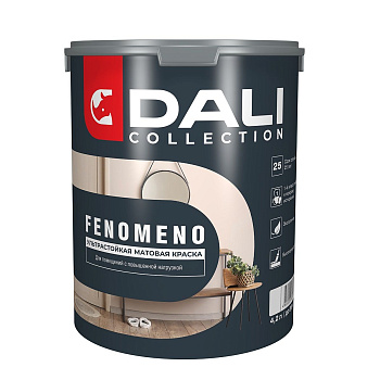 Краска водно-дисперсионная Dali Fenomeno База С прозрачная 4,2 л