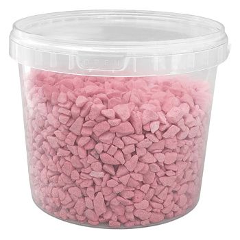 Крошка мраморная красная 4 кг фракция 5-10 мм