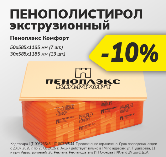 Пенополистирол Пеноплекс