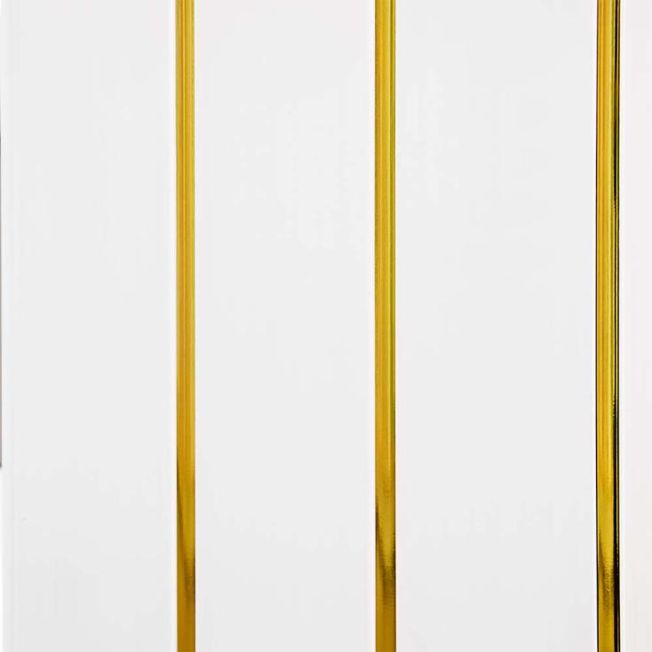 Панель ПВХ Софитто золото 3 полосы 3000х240 мм