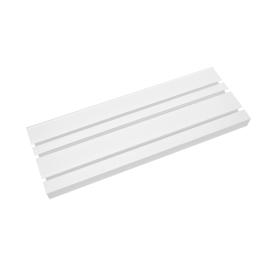 Шина Хит  потолочная пластик 3 ряда белый 3.0м