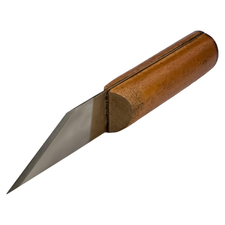 Нож сапожный 180 мм деревянная ручка РемоКолор 19-0-018