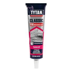 Клей монтажный каучуковый прозрачный TYTAN Classic Fix 100мл