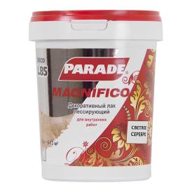 Декоративный лак Parade Deco Magnifico L85 серебро 0,9 л