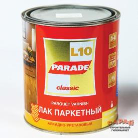 Лак Parade L10 Classik Паркет & Деревянный бесцветный матовый 0,75 л