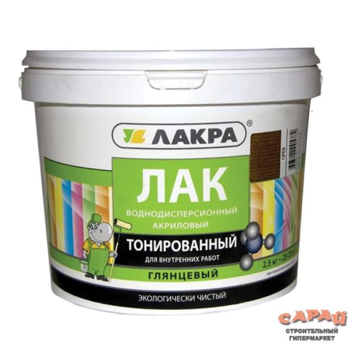 Лак тонированный Лакра орех 0,9 кг