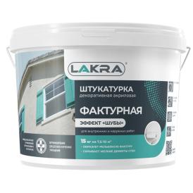 Штукатурка декоративная фактурная с эффектом шубы Лакра15 кг