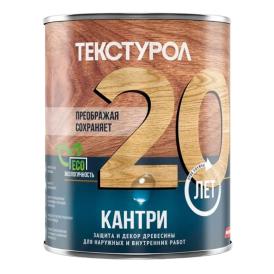Защита и декор древесины Текстурол Кантри база А белый 0,9 л