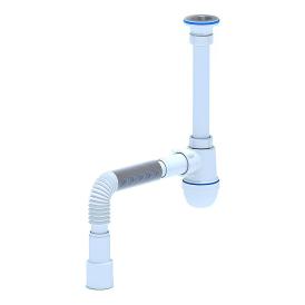 Сифон для раковины 1 1/4"х40/50 с гофротрубой АНИпласт С1015