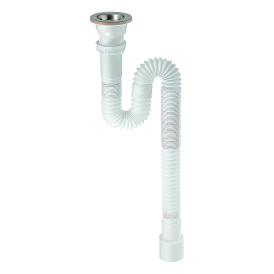 Сифон гофрированный 1 1/2"х40/50 1200 мм Wirquin 30717985