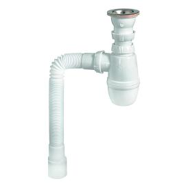 Сифон для мойки 1 1/2"х40/50 с гофротрубой 800 мм Минор Wirquin 30718026