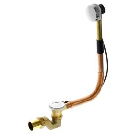 Сифон для ванны 1 1/2"х40 полуавтомат латунь Wirquin 30719248