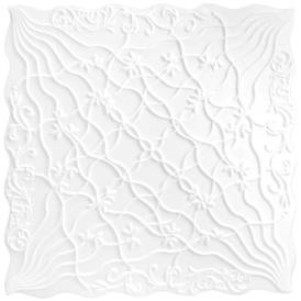 Покрытие инжекционное Вуаль 50x50 см белый