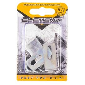 Крепление для зеркала жел.цинк (набор) "Element"