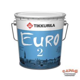 Краска ВД Tikkurila EURO SMART 2 VVA гл/мат 9л