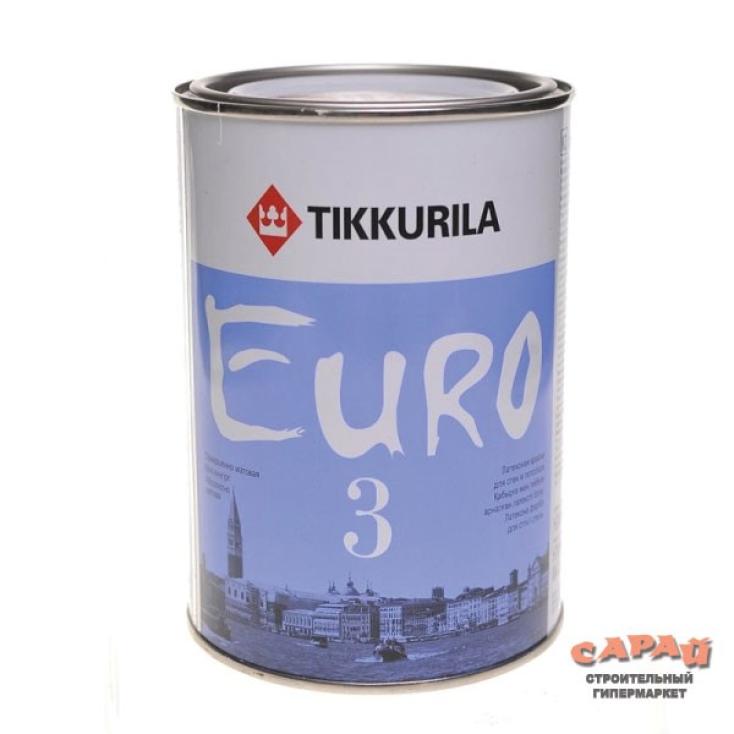 Вд матовая. Tikkurila Euro Matt 3. Краска Tikkurila Euro 3. Tikkurila Euro Matt 3 0,9 l.. Tikkurila Euro Matt 3 2,7 l..