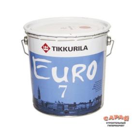 Краска ВД Tikkurila Euro7 C, бесцветная 2,7 л