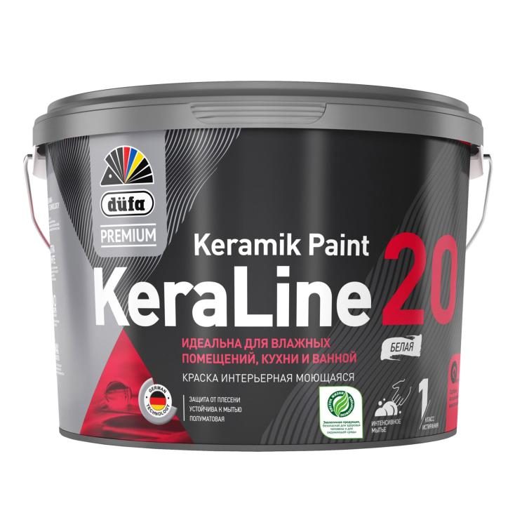 Краска ВД Dufa Premium KeraLine 20 База 1  2,5 л