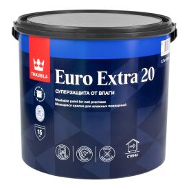 Краска для влажных помещений EURO EXTRA 20 А 2,7л