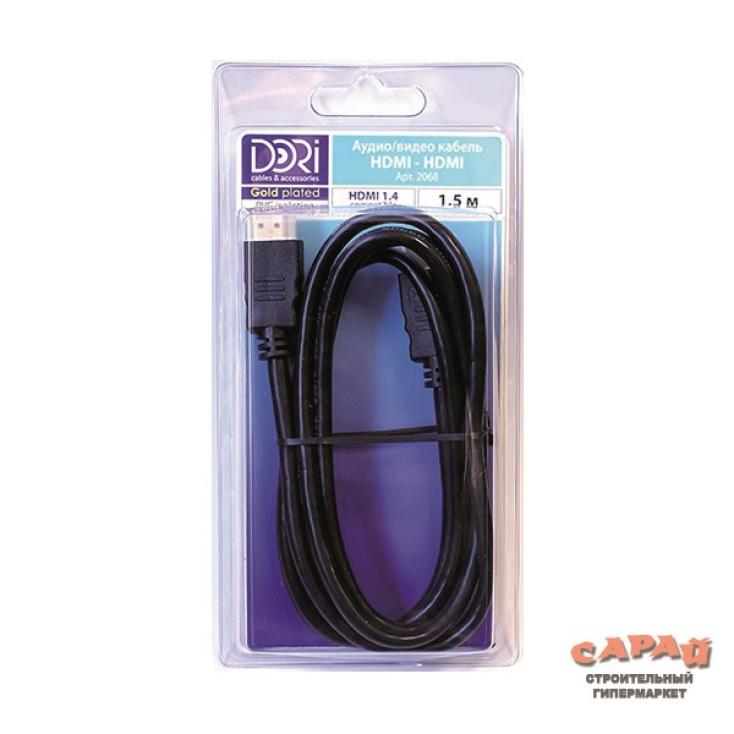 ШНУР  HDMI- HDMI L= 1,5 m nbg 025 2068