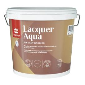 Лак акриловый Tikkurila Euro Lacquer Aqua бесцветный матовый 2,7 л