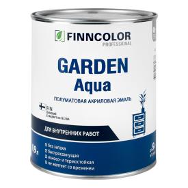 Эмаль Finncolor Garden Aqua база А, белая, 0,9 л