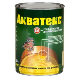 Защитно-декоративное покрытие для древесины Акватекс палисандр 0,8 л