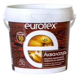 Лак акриловый Eurotex Аквалазурь дуб 0,9 кг