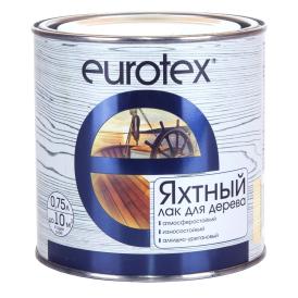 Лак яхтный Eurotex бесцветный глянцевый 0,75 л