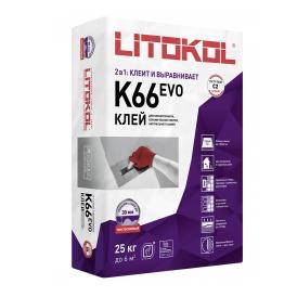 Клей для керамогранита Litokol Litofloor K66 25 кг