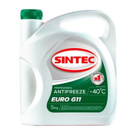 Антифриз Euro Sintec (зеленый) G-11 5кг