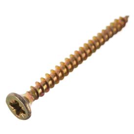 Шуруп 3х40 мм желтый цинк вес