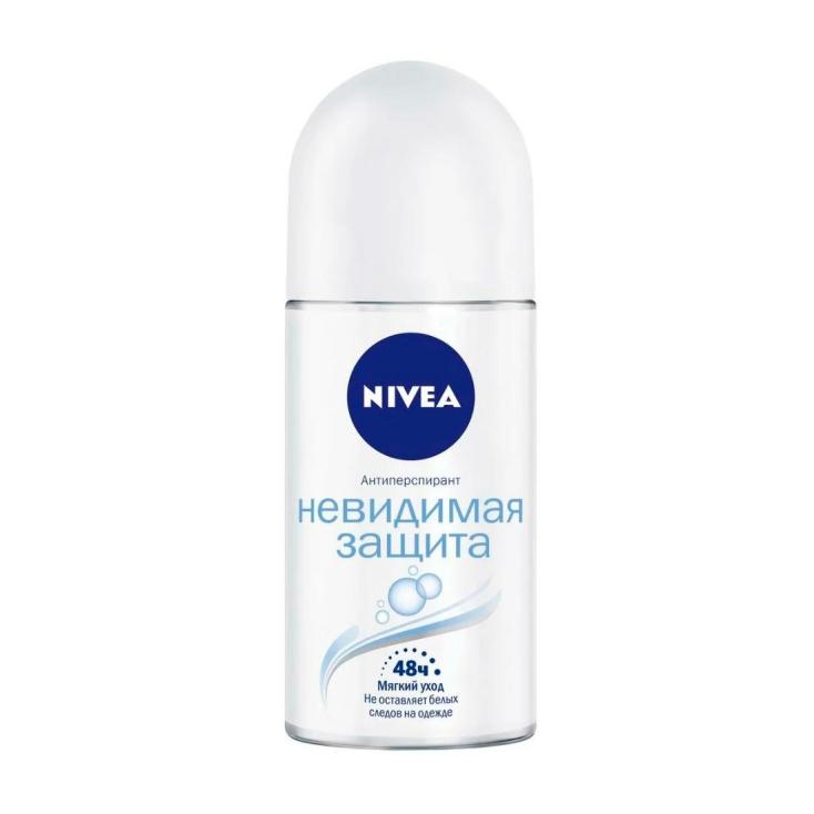 ДЕЗОДОРАНТ женский невидимая защита 50мл шарик. NIVEA